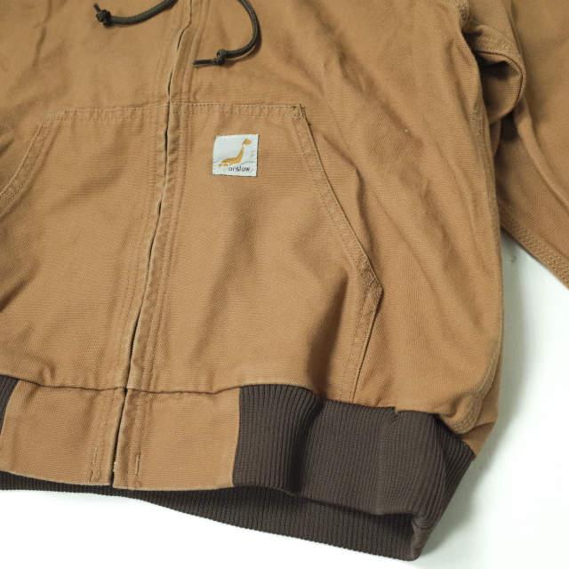 orslow x BEAMS BOY オアスロウ ビームスボーイ 別注 日本製 ブラウンダックフードジャケット XS(0) BROWN ワーク ブルゾン g10572 |  | 04