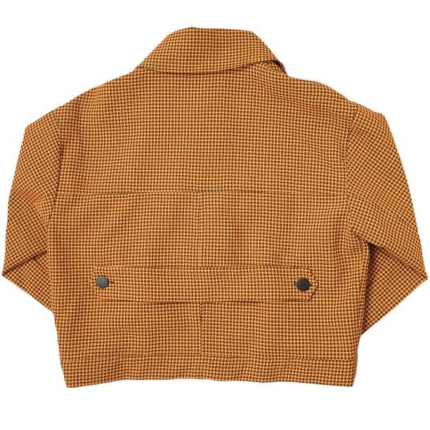 MYKKE HOFMANN ミケホフマン ハウンドトゥースチェックジャケット 64-16-0266-055 XXS/XS オレンジ 千鳥格子 トラッカー ブルゾン g10574 |  | 01