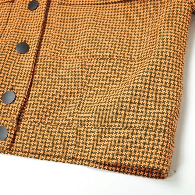 MYKKE HOFMANN ミケホフマン ハウンドトゥースチェックジャケット 64-16-0266-055 XXS/XS オレンジ 千鳥格子 トラッカー ブルゾン g10574 |  | 03