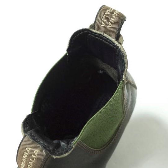 BLUNDSTONE ブランドストーン サイドゴアブーツ 000326 UK3(22.5-23cm) ダークブラウン/グリーン 撥水 オイルドレザー シューズ g10584 |  | 07