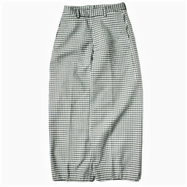 BEAMS BOY ビームスボーイ 19AW ポリエステルレーヨン ハウンドトゥーススラックス 13-23-0092-803 0 パンツ 千鳥格子 チェック g10609 | 