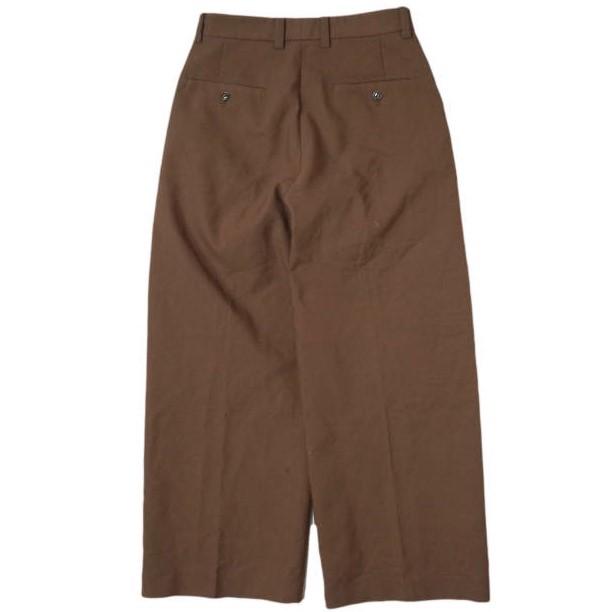 BEAMS BOY ビームスボーイ 20AW ソリッドワイドスラックス 13-23-0107-803 1 ブラウン パンツ ポリエステル ボトムス g10610 |  | 01