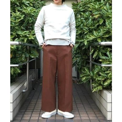 BEAMS BOY ビームスボーイ 20AW ソリッドワイドスラックス 13-23-0107-803 1 ブラウン パンツ ポリエステル ボトムス g10610 |  | 08