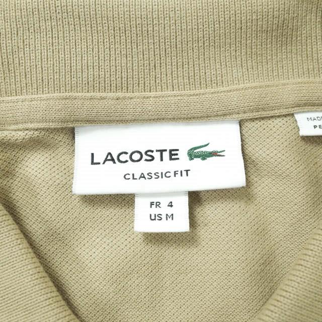 LACOSTE CLASSIC FIT 鹿の子ポロ Cassette Chart｜LACOSTE/ワンポイントロゴ半袖鹿の子ポロシャツ