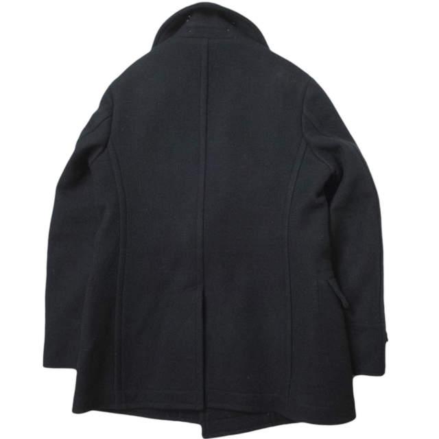 SCYE BASICS サイベーシックス 日本製 ウール x カシミヤ メルトンPコート 5212-73511 38 ネイビー ピーコート アウター g10666 |  | 01