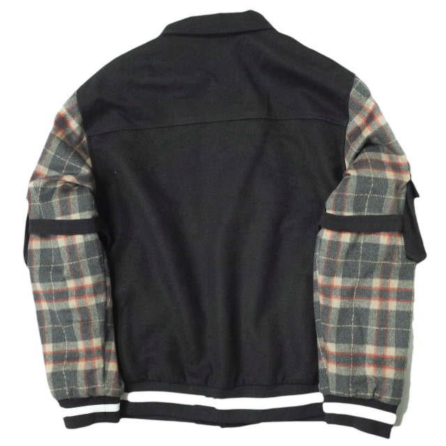 anThem x ROYAL FLASH アンセム ロイヤルフラッシュ 22AW 別注 MA1 BZ ハイブリッドジャケット M MA-1 スタジャン デニムジャケット g10687 |  | 01