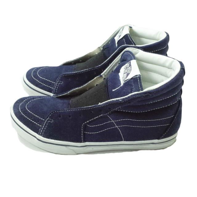 SASQUATCHfabrix. x VANS x BEAMS サスクワァッチファブリックス バンズ ビームス 別注 SK8-HI スケートハイ US7.5/25.5cm ネイビー g10706 |  | 01