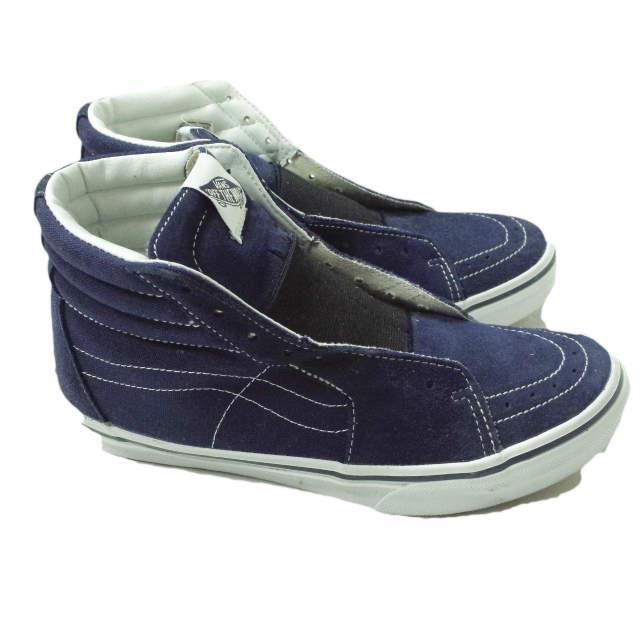 SASQUATCHfabrix. x VANS x BEAMS サスクワァッチファブリックス バンズ ビームス 別注 SK8-HI スケートハイ US7.5/25.5cm ネイビー g10706 |  | 02