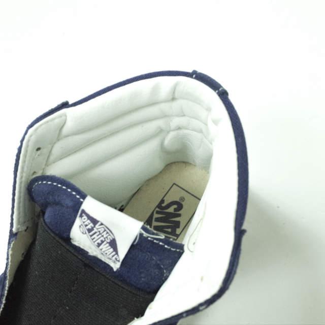 SASQUATCHfabrix. x VANS x BEAMS サスクワァッチファブリックス バンズ ビームス 別注 SK8-HI スケートハイ US7.5/25.5cm ネイビー g10706 |  | 06