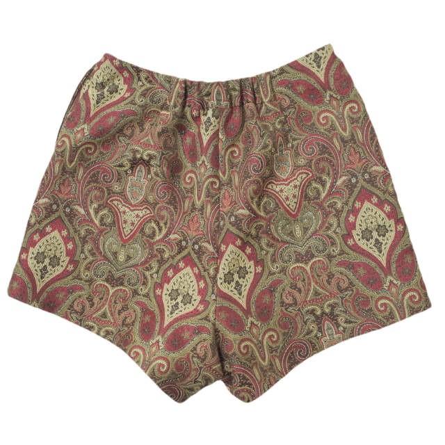 77circa x Ray BEAMS ナナナナサーカ レイビームス 別注 ゴブラン織り ブルマ レッド イージー ショーツ ショートパンツ リメイク g10734 |  | 01