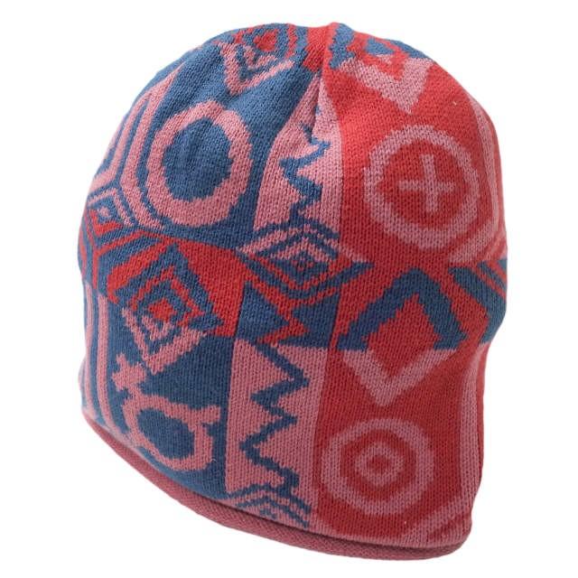 Vivienne Westwood ヴィヴィアンウエストウッド コットンアクリル ニットキャップ ?26-041-67845 幾何学柄 ビーニー ニット帽 g10763 |  | 01