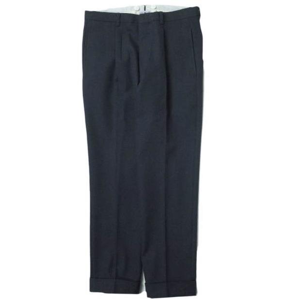 KENNETH FIELD ケネスフィールド WOOL SERGE SUITS 60s SPORTS COAT ＆ TRIM TROUSER 1P JK(36)/PT(31) NAVY スーツ セットアップ g10772 |  | 03