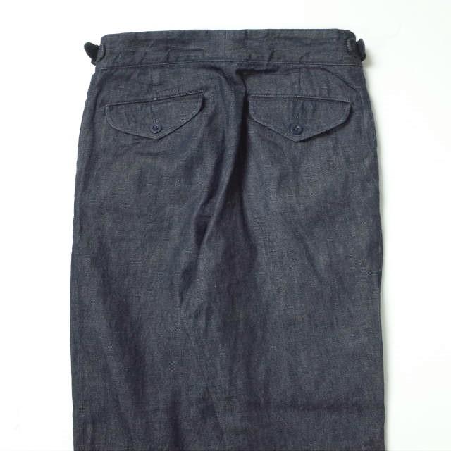KENNETH FIELD ケネスフィールド DENIM GURKHA TROUSERS デニム KENNETH FIELD ケネスフィールド DENIM GURKHA TROUSERS デニム