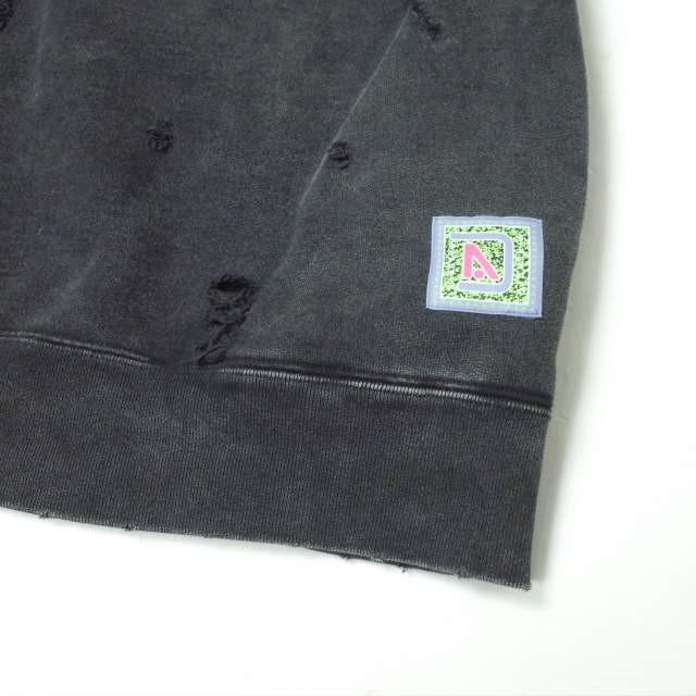 SSZ エスエスズィー 23SS BORO CREW ボロクルーネックスウェット 11-13