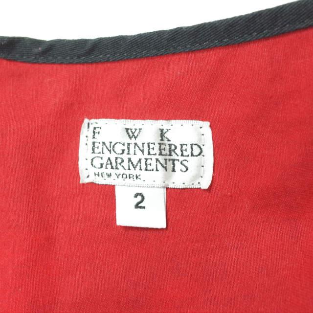 FWK by ENGINEERED GARMENTS x NOMA t.d. エンジニアードガーメンツ 別注 Wrap Smock ラップスモック 2 レッド Dress ワンピース g10791 |  | 05