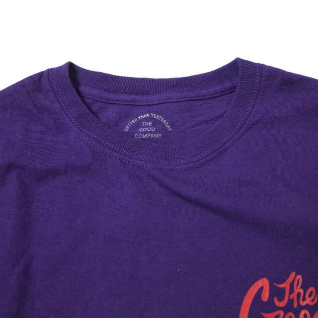 THE GOOD COMPANY ザ グッドカンパニー GOOD TIME T-SHIRT ロゴプリントTシャツ M パープル クルーネック 半袖 TEE トップス g10810 |  | 02