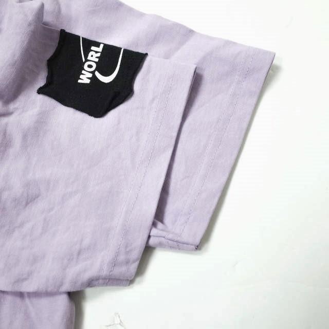 Veni Vedi Vici x International Gallery BEAMS ヴェニ ヴェディ ヴィチ ビームス 別注 ENERGY ワッペンプリントTシャツ M パープル g10811 |  | 04