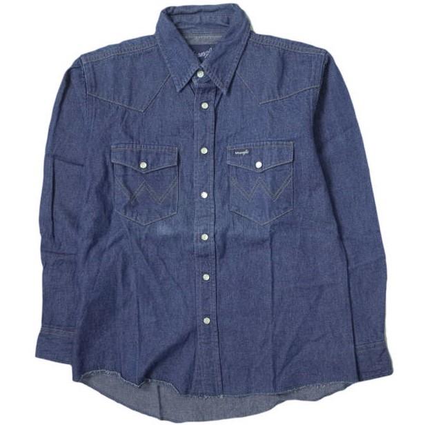 Wrangler ラングラー BOY'S DENIM WESTERN SHIRT ボーイズサイズ Wrangler ラングラー BOY'S DENIM WESTERN SHIRT ボーイズサイズ