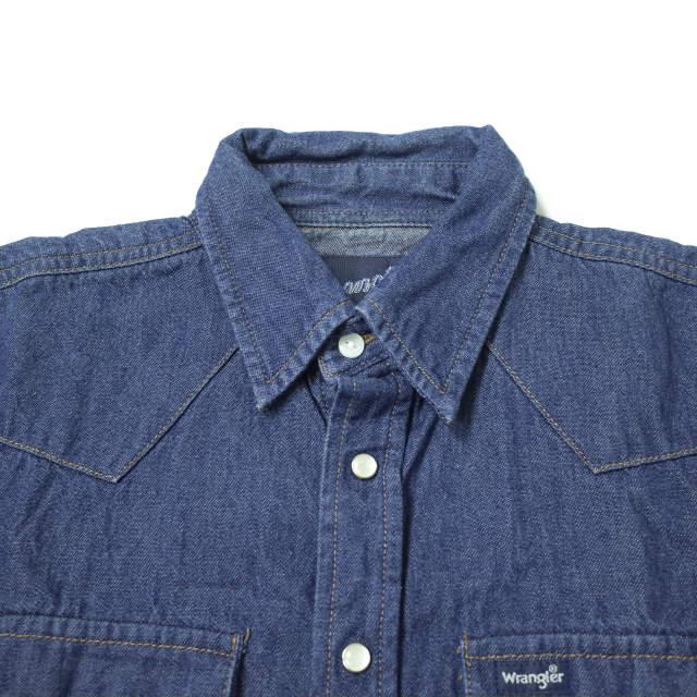 Wrangler ラングラー BOY'S DENIM WESTERN SHIRT ボーイズサイズ Wrangler ラングラー BOY'S DENIM WESTERN SHIRT ボーイズサイズ