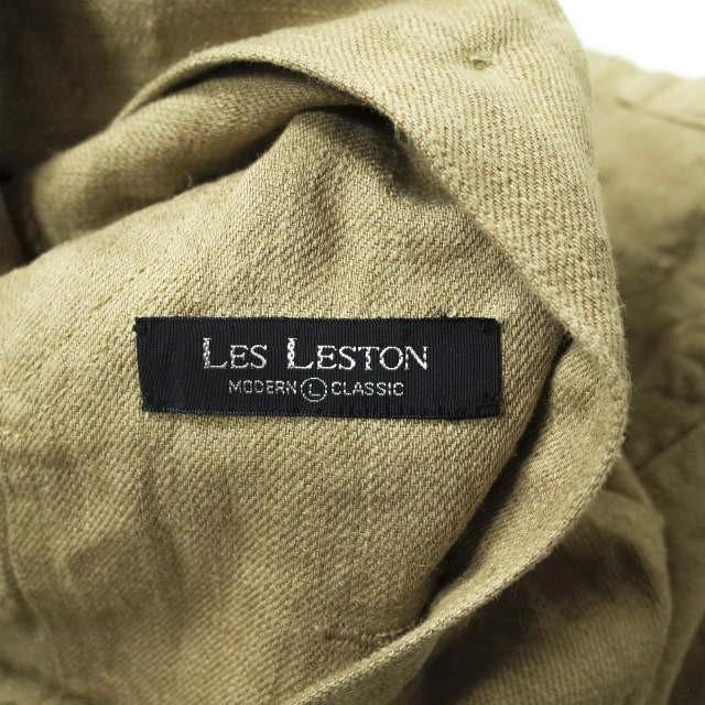 LES LESTON レスレストン 22SS 日本製 リネンサファリジャケット LES LESTON レスレストン 22SS 日本製 リネンサファリジャケット