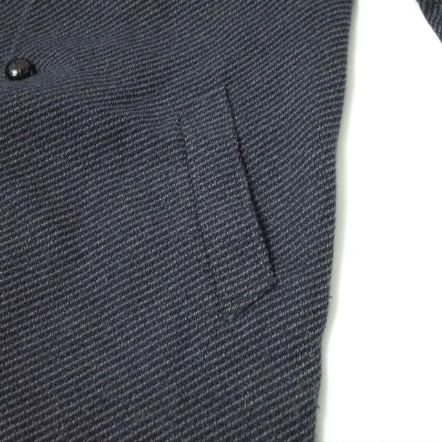MP di Massimo Piombo エムピー ディ マッシモピオンボ イタリア製 BAL DIAGONAL COAT ウールステンカラーコート 48 NAVY/GRAY g10855 |  | 04