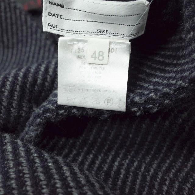 MP di Massimo Piombo エムピー ディ マッシモピオンボ イタリア製 BAL DIAGONAL COAT ウールステンカラーコート 48 NAVY/GRAY g10855 |  | 08