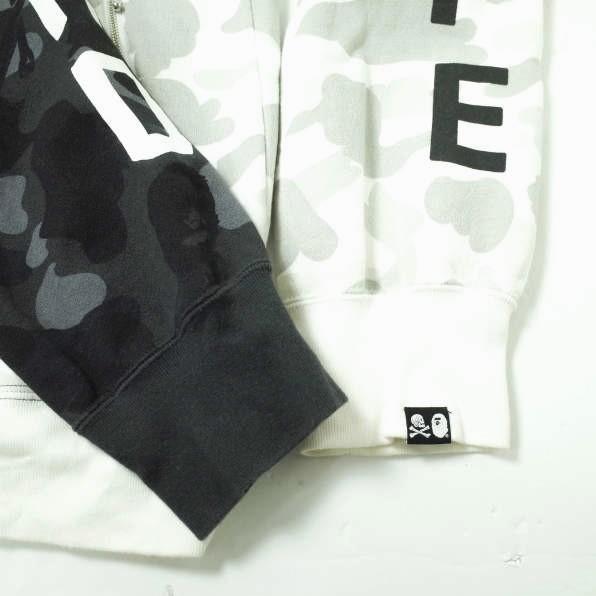 A BATHING APE x NEIGHBORHOOD ア ベイシング エイプ ネイバーフッド 18AW NHBP . CAMO SHARK ZIP HOODED カモシャーク ジップパーカー 2XL |  | 06