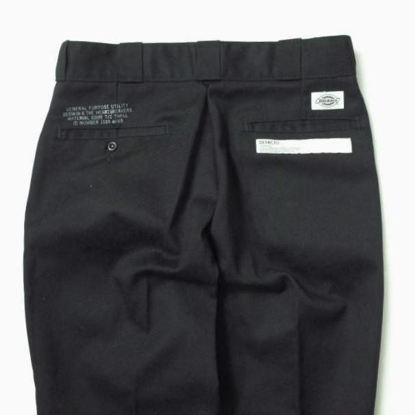 BEDWIN x Dickies ベドウィン ディッキーズ 別注 TRIPSTER 8/L TC PANTS トリップスター クロップドワークパンツ 1 ブラック 874 g10897 |  | 05