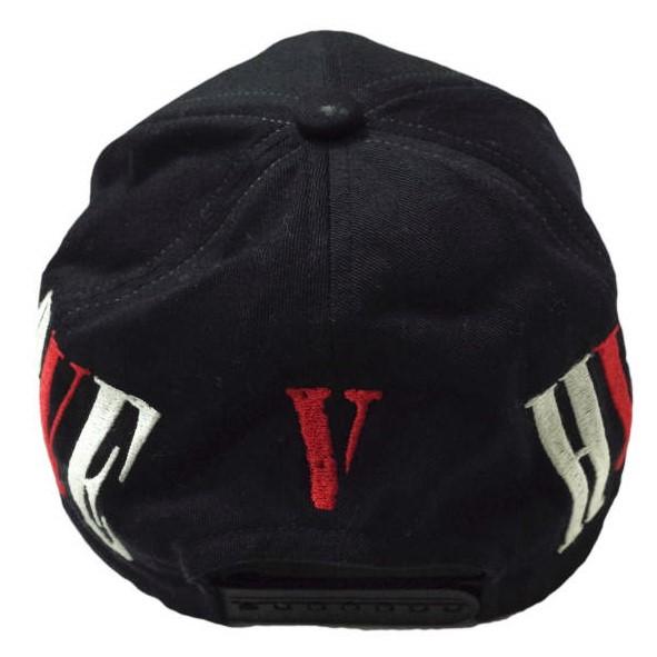 SAINT MICHAEL セントマイケル ヴィーロン 22SS 別注 CAP / VLONE ロゴ刺繍6パネルキャップ SM-S22-0000-081 BLACK SAINT Mxxxxxx g10898 |  | 01