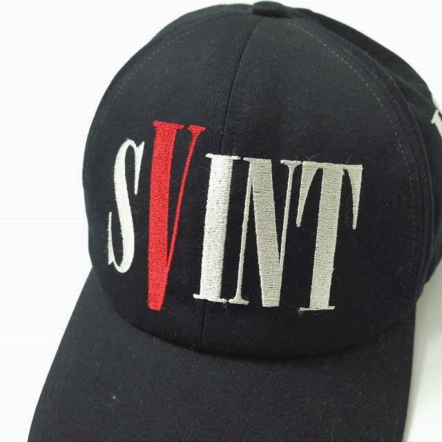 SAINT MICHAEL セントマイケル ヴィーロン 22SS 別注 CAP / VLONE ロゴ刺繍6パネルキャップ SM-S22-0000-081 BLACK SAINT Mxxxxxx g10898 |  | 02