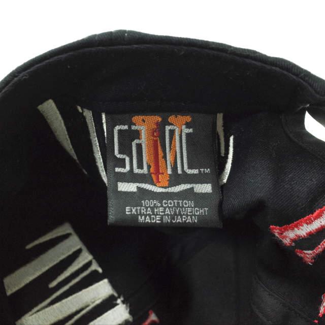 SAINT MICHAEL セントマイケル ヴィーロン 22SS 別注 CAP / VLONE ロゴ刺繍6パネルキャップ SM-S22-0000-081 BLACK SAINT Mxxxxxx g10898 |  | 08