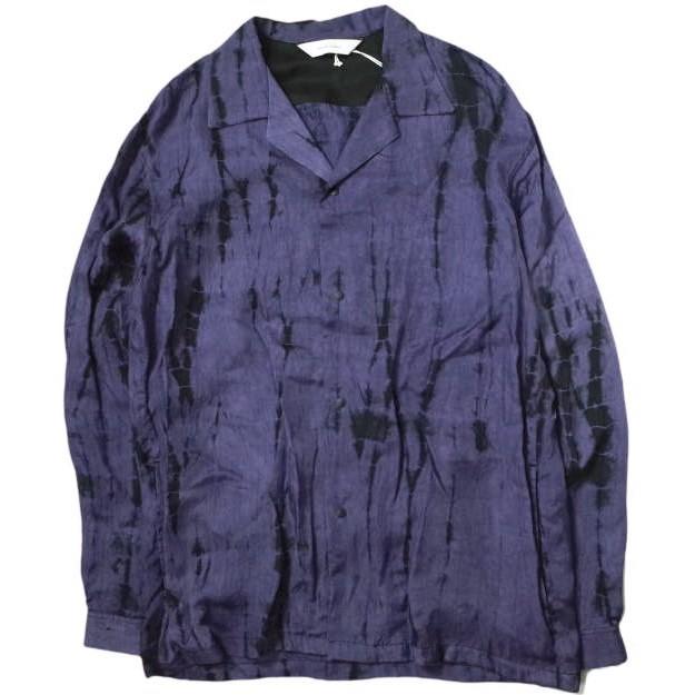新品 SASQUATCHfabrix. サスクワァッチファブリックス ORIENTAL TIE DYE OPEN COLLAR SHIRT オープンカラーシャツ 20SS-SY9-007 L g10912 | 
