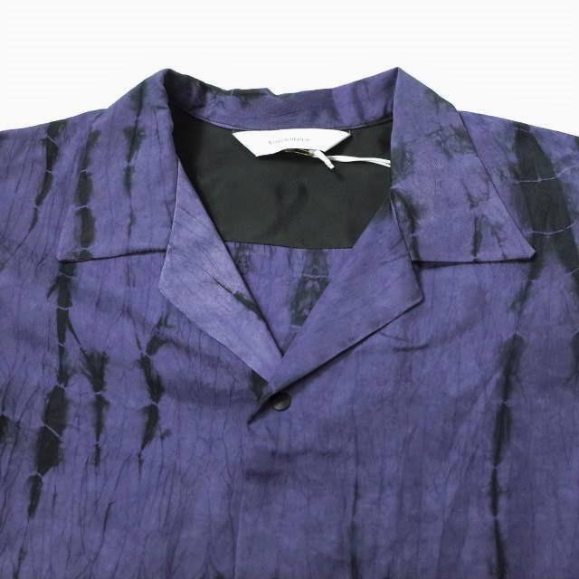 新品 SASQUATCHfabrix. サスクワァッチファブリックス ORIENTAL TIE DYE OPEN COLLAR SHIRT オープンカラーシャツ 20SS-SY9-007 L g10912 |  | 04