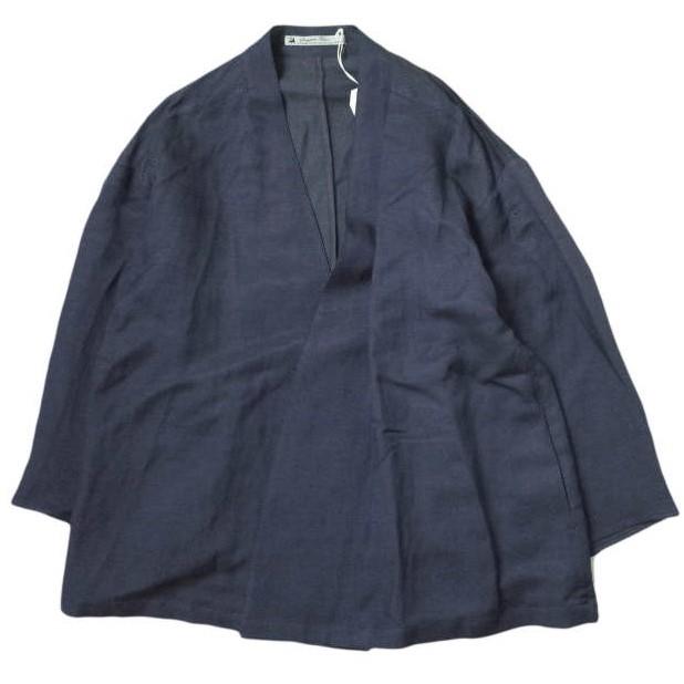 新品 SASQUATCHfabrix. サスクワァッチファブリックス 19SS NANPOU CARDIGAN リネンカーディガンジャケット 19SS-JKL-009 L NAVY g10913 | 