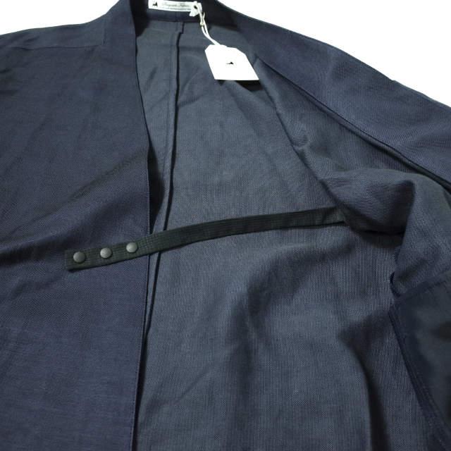 新品 SASQUATCHfabrix. サスクワァッチファブリックス 19SS NANPOU CARDIGAN リネンカーディガンジャケット 19SS-JKL-009 L NAVY g10913 |  | 06