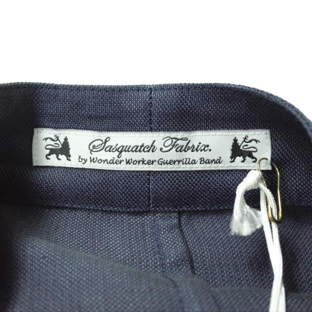 新品 SASQUATCHfabrix. サスクワァッチファブリックス 19SS NANPOU CARDIGAN リネンカーディガンジャケット 19SS-JKL-009 L NAVY g10913 |  | 07