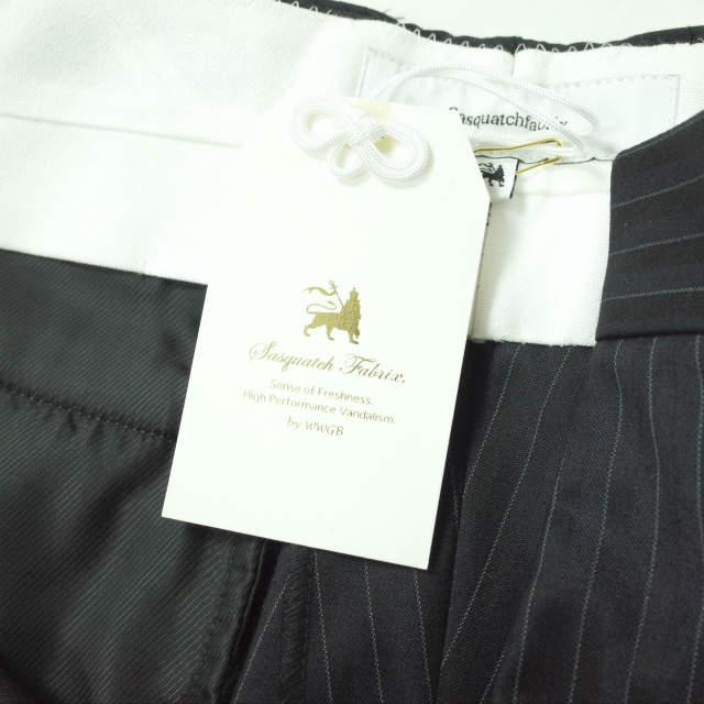 新品 SASQUATCHfabrix. サスクワァッチファブリックス 20SS SLIM SILHOUETTE SLACKS スリムシルエットスラックス 20SS-PA9-002 M g10914 |  | 02