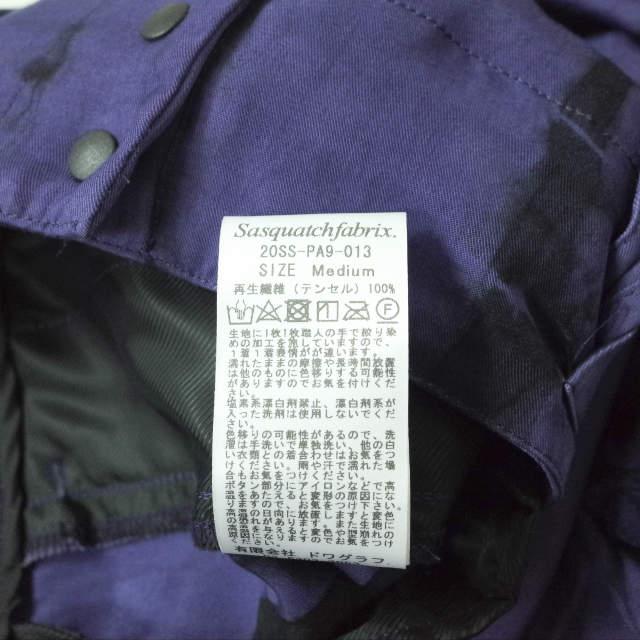 新品 SASQUATCHfabrix. サスクワァッチファブリックス 20SS ORIENTAL TIE DYE EASY PANTS タイダイイージーパンツ 20SS-PA9-013 M g10915 |  | 08