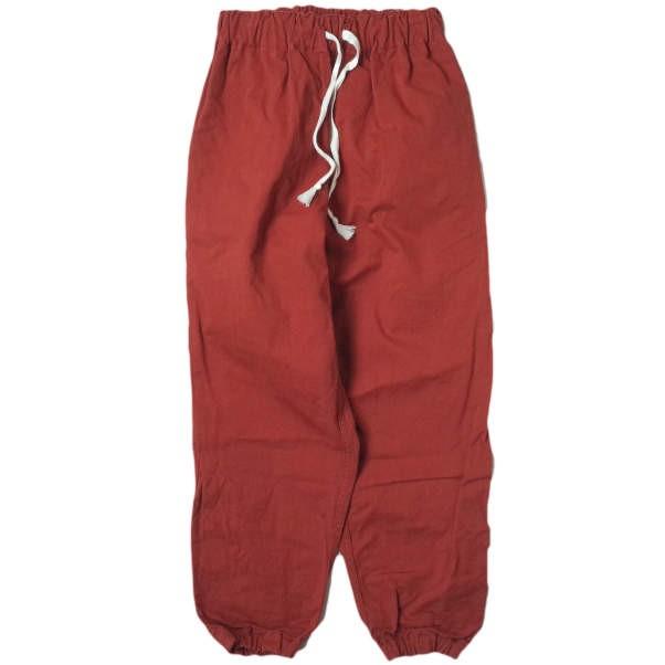 TUKI ツキ 日本製 gum pants ガムパンツ 0107 1 レッド ツイル