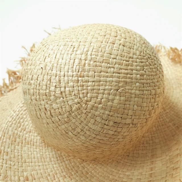 WILLYS ウィリーズ フランス製 Hewn hat ストローハット Adult/58cm ベージュ 麦わら帽子 ロングブリム 帽子 g10958 |  | 02