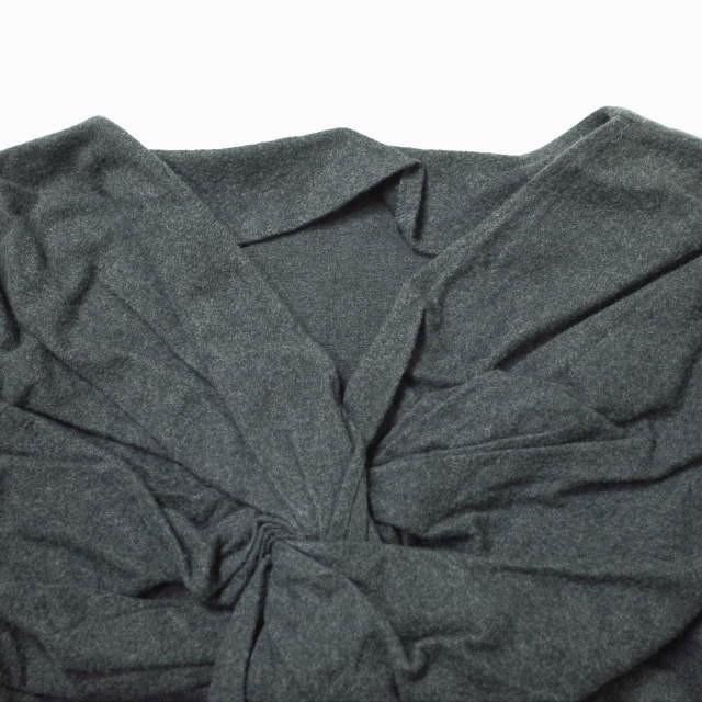 RBS Ray BEAMS レイビームス バックツイストプルオーバー 63-11-0162-747 グレー カットオフ シャギー カットソー ブラウス g10964 |  | 02