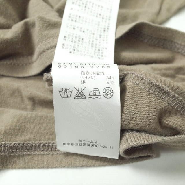 Ray BEAMS レイビームス 日本製 オーバーサイズノースリーブTシャツ 63-04-0178-096 ONE SIZE ベージュ タンクトップ トップス g10965 |  | 06