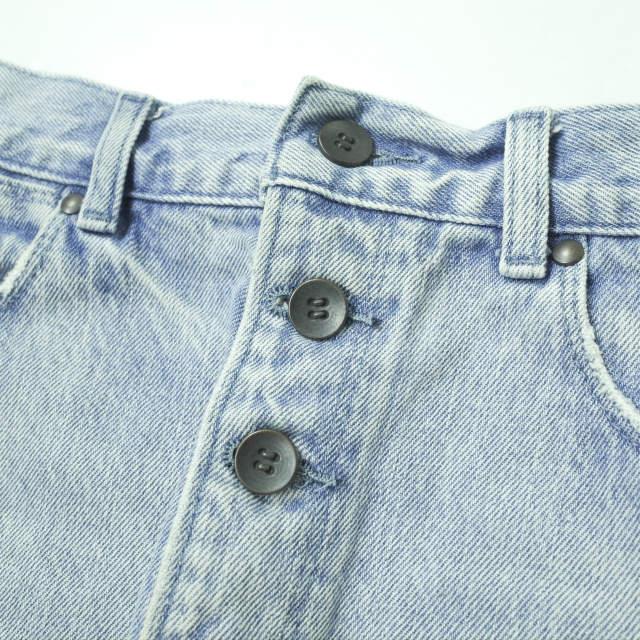 MOUSSY マウジー ハイウエストボタン カットオフデニムショーツ 0107S211-0010 2 Indigo ショートパンツ ダメージ加工 ボトムス g10970 |  | 02