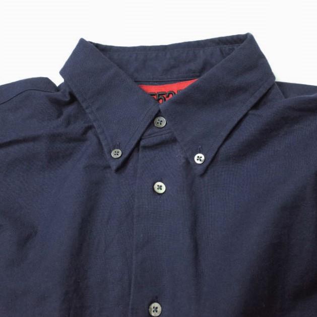5525gallery x BEAUTY＆YOUTH 5525ギャラリー 21SS OX BD SHIRT オーバーサイズオックスフォードボタンダウンシャツ S/M ネイビー g11050 |  | 03