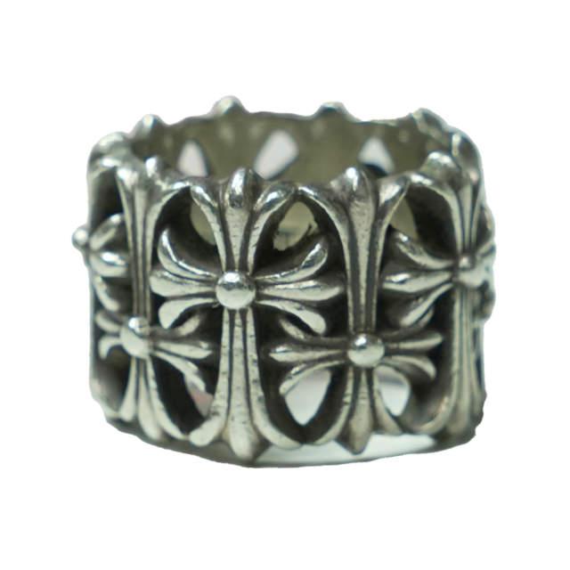 CHROME HEARTS クロムハーツ セメタリーリング 22号 シルバー 指輪 CHクロス シルバー925 アクセサリー g11072 | 