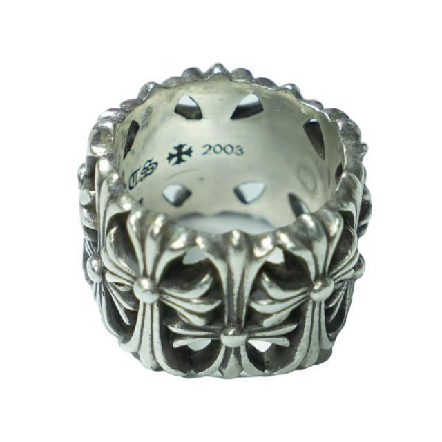 CHROME HEARTS クロムハーツ セメタリーリング 22号 シルバー 指輪 CHクロス シルバー925 アクセサリー g11072 |  | 06