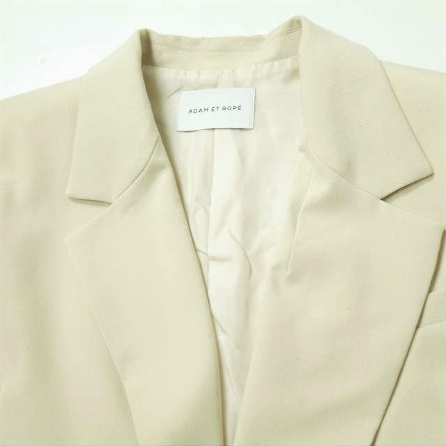 ADAM ET ROPE アダムエロペ 22SS ルーズフィットジレ GAV02010 Free ベージュ ジレ ベスト スリーブレスジャケット ダブル トップス g11073 |  | 02