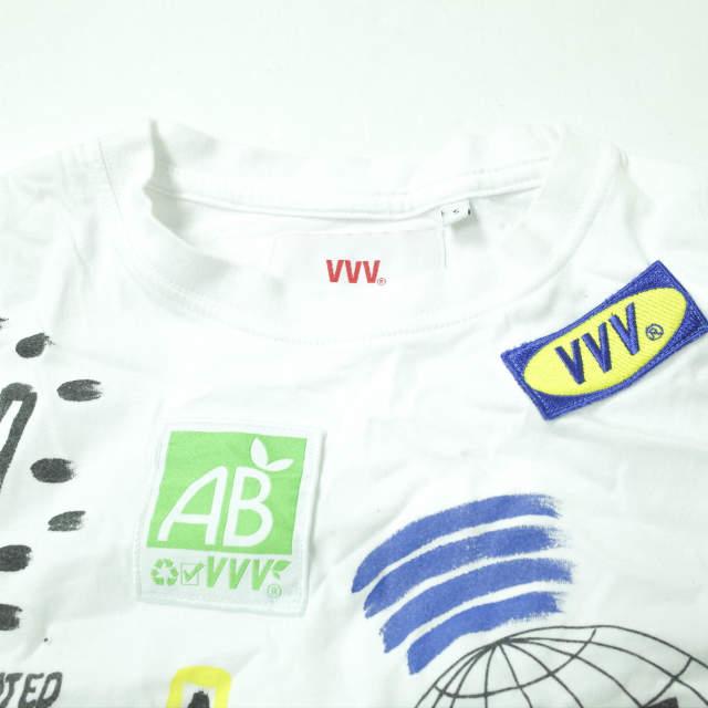 Veni Vedi Vici ヴェニ ヴェディ ヴィチ 20SS GLOBO HAND ハンドペイントTシャツ 23-04-1290-739 S WHITE 半袖 トップス g11084 |  | 03
