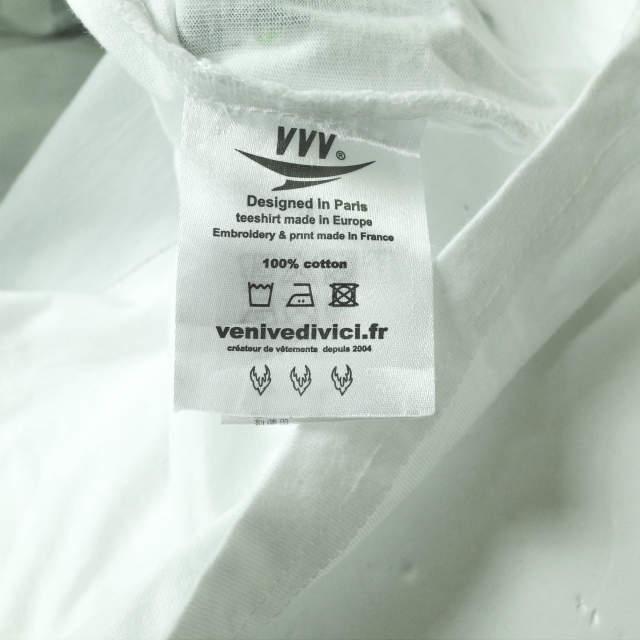 Veni Vedi Vici ヴェニ ヴェディ ヴィチ 20SS GLOBO HAND ハンドペイントTシャツ 23-04-1290-739 S WHITE 半袖 トップス g11084 |  | 06