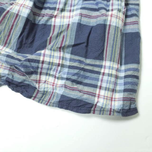 FWK by ENGINEERED GARMENTS エンジニアードガーメンツ Wrap Vest Dress - Madras Plaid ラップベストドレス 1 ネイビー ワンピース g11087 |  | 05